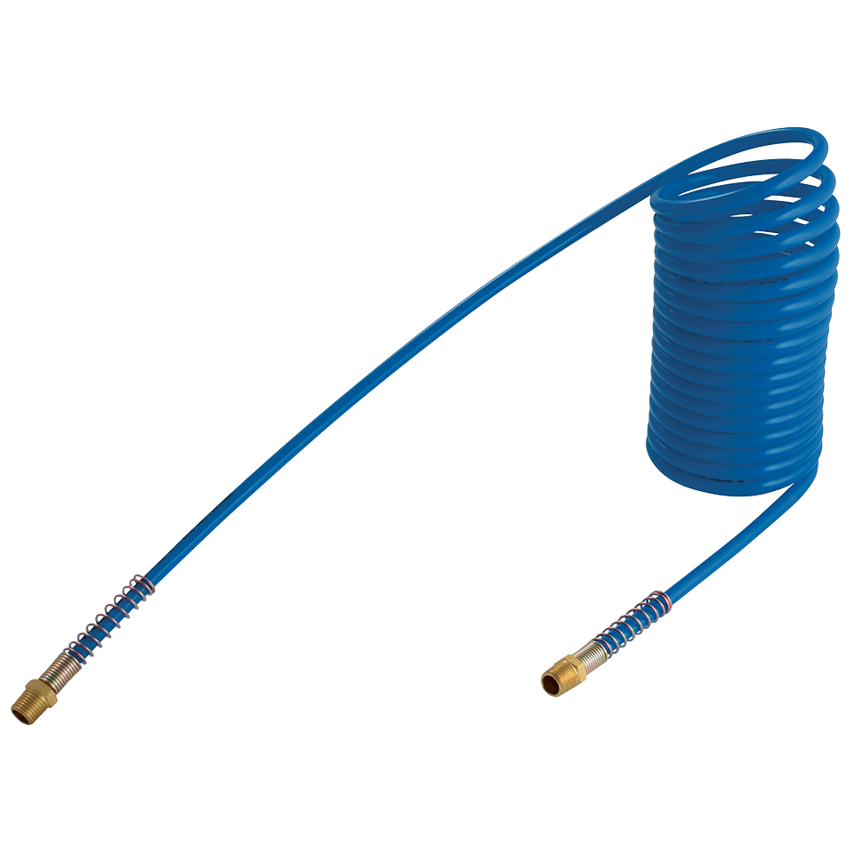Nylon 12 Coil Hose with Tails Pirtek