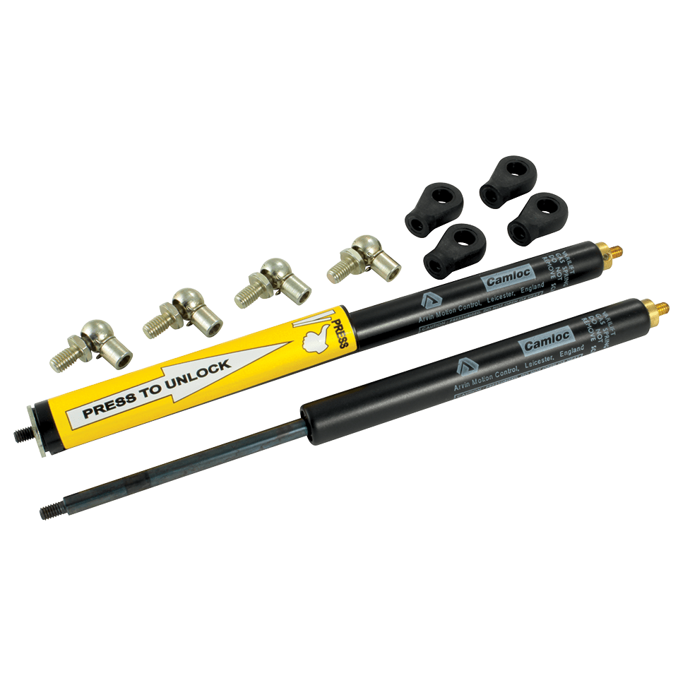 Econoloc Gas Springs with Varilift Valve Pirtek