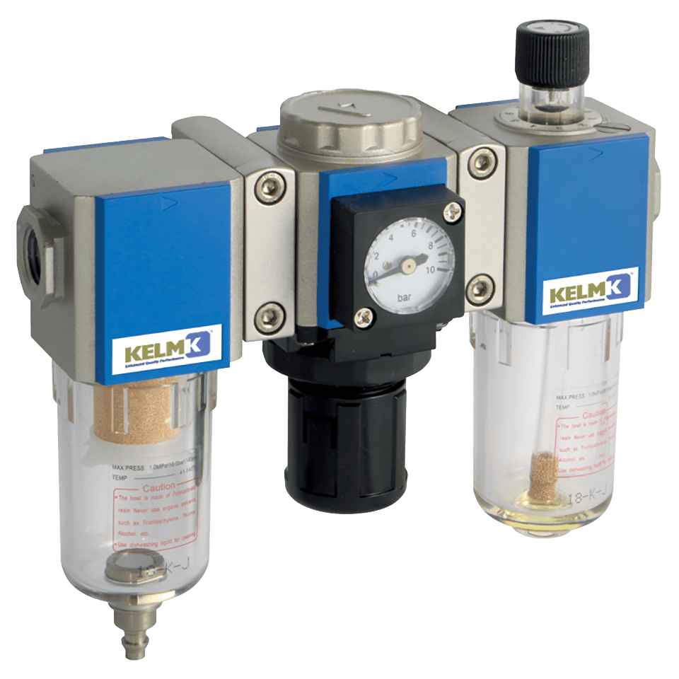 200 Series Filter + Regulator + Lubricator Combination Units Pirtek