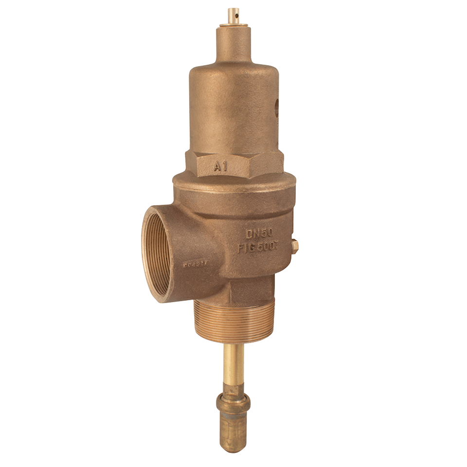 Combined Pressure & Temperature Relief Valves (Fig 500) Pirtek