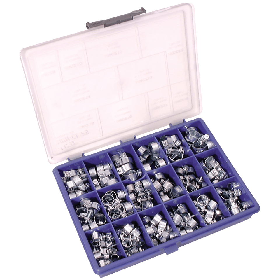 Zinc Plated Mini Clips Assorted Pack Pirtek